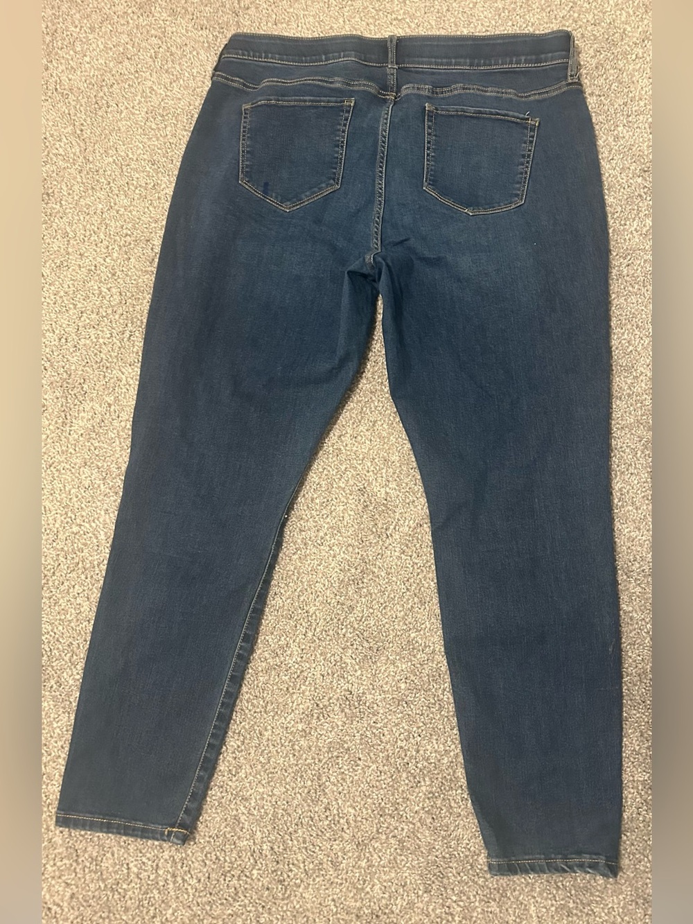 Ava & Viv Dark Blue Skinny Jeans - Picture 3 of 3